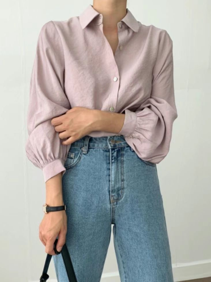 MARID直郵韓國代購女裝新款職業推薦24秋冬人氣襯衫蕾絲衫WITHMOON襯衫/蕾絲衫