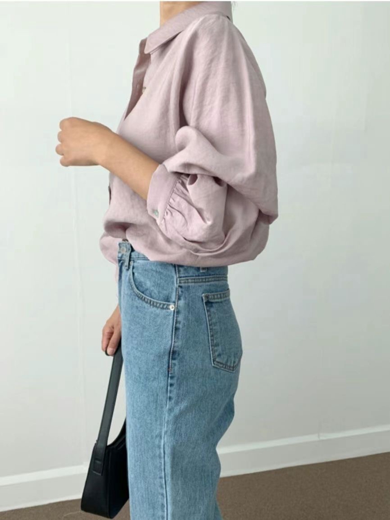 MARID直郵韓國代購女裝新款職業推薦24秋冬人氣襯衫蕾絲衫WITHMOON襯衫/蕾絲衫