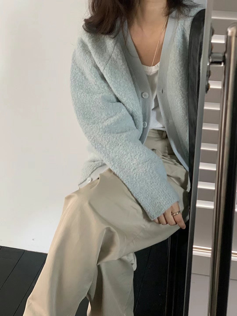 GRIP韓國直郵東大門實拍女裝新品推薦職業真品人氣休閑針織衫GRIP針織衫