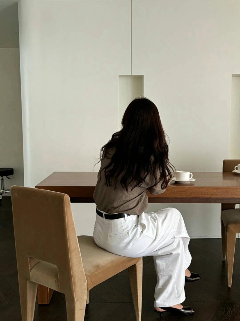 GRIP韓國直郵女裝新品24秋冬熱賣職業休閑人氣襯衫蕾絲衫GRIP襯衫/蕾絲衫