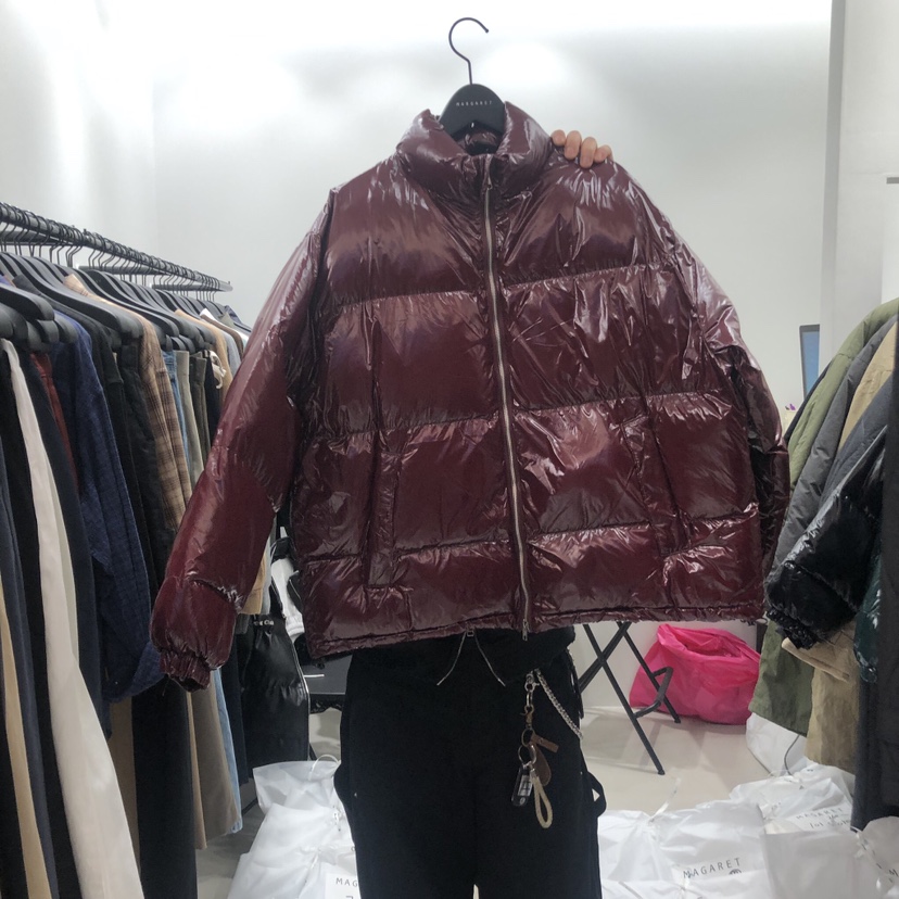 MARGARET韓國直郵東大門實拍女裝新款熱賣職業時尚短款棉服MARGARET短款棉服圖色3