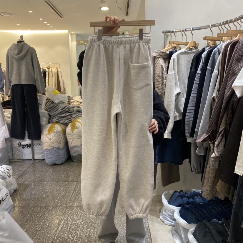 Terrace韓國直郵東大門代購女裝新品真品人氣休閑褲加絨拉絨TERRACE休閑褲
