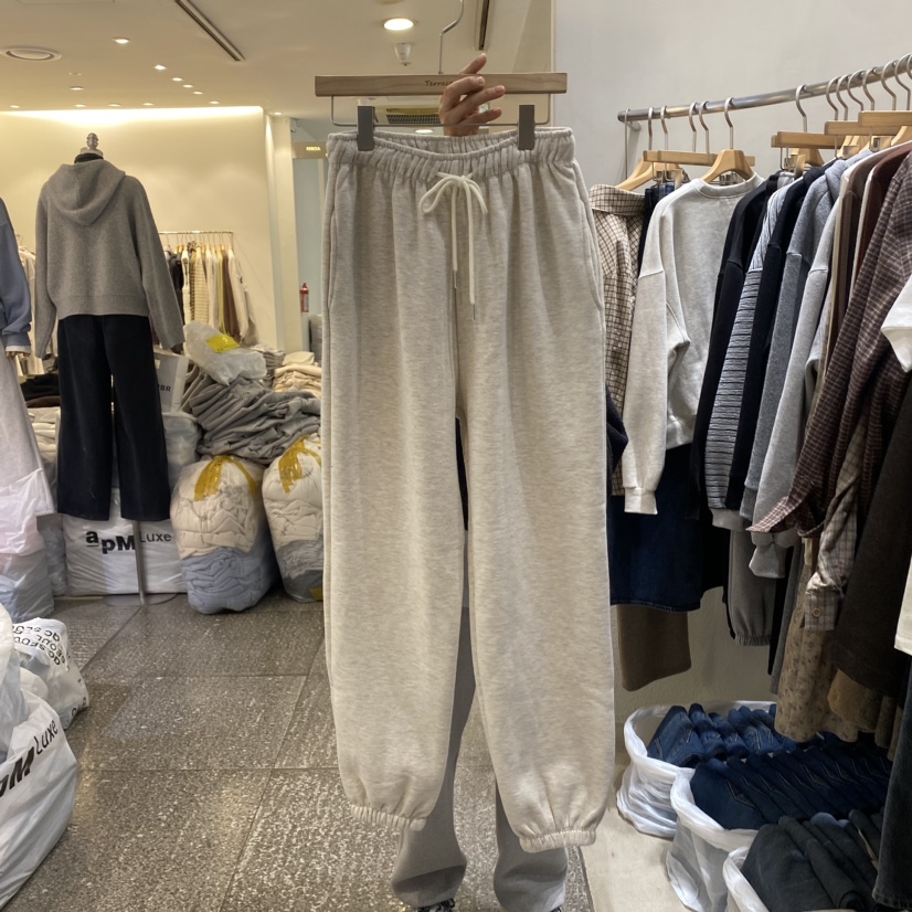 Terrace韓國直郵東大門代購女裝新品真品人氣休閑褲加絨拉絨TERRACE休閑褲