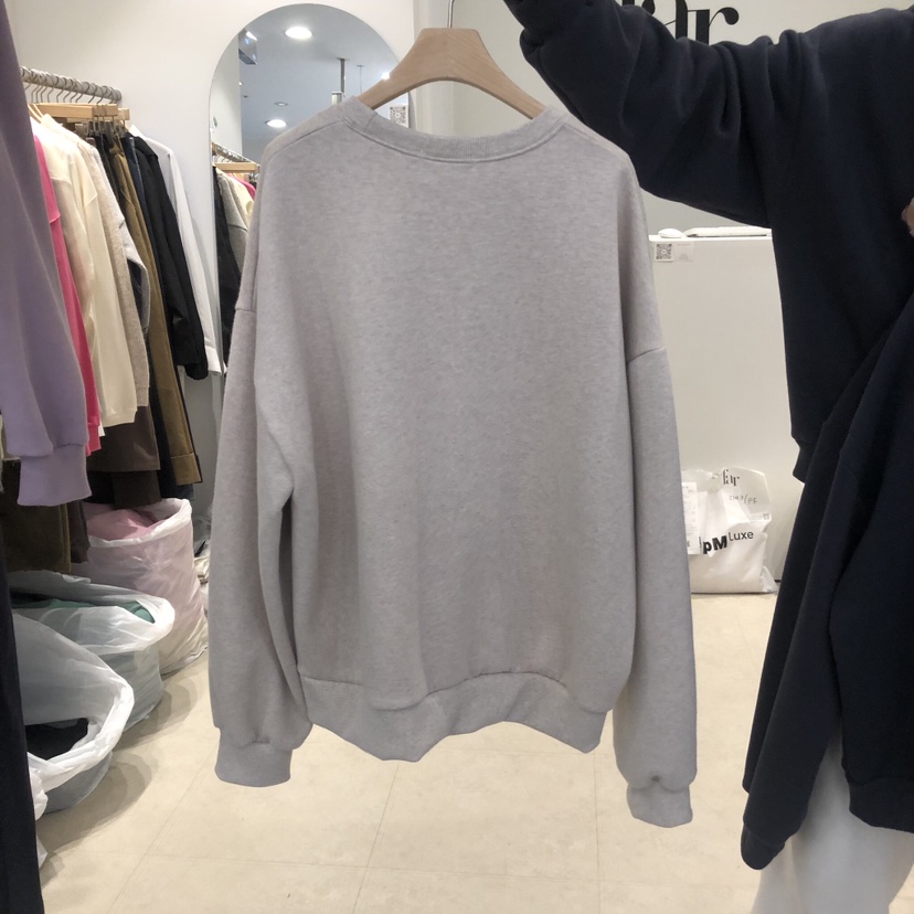 FAR韓國直郵女裝新品24秋冬時尚熱賣推薦人氣衛衣加絨羊絨X-MOOD衛衣