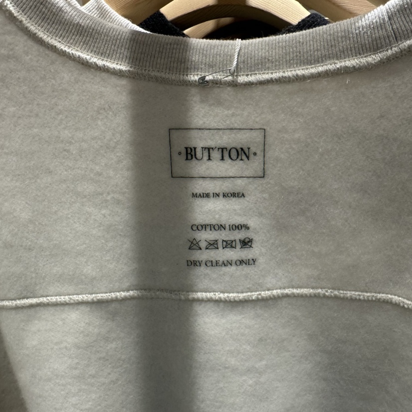 But ton/BOUTIQUE SEOUL-P韓國直郵女裝新款職業衛衣里外穿But ton/BOUTIQUE SEOUL衛衣