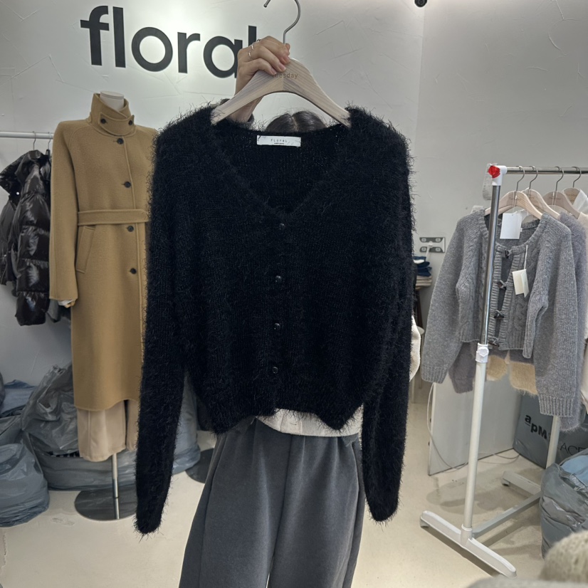 floral韓國直郵東大門代購女裝新款職業人氣熱賣真品針織衫FLORAL針織衫圖色4