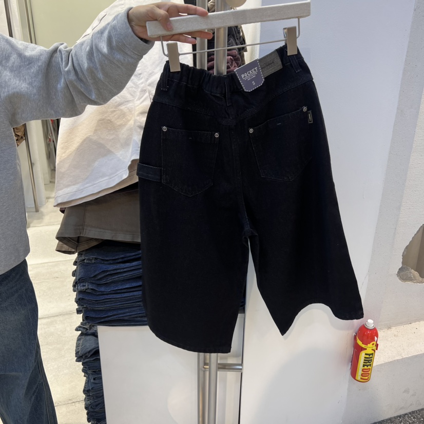POCKET-Q韓國直郵女裝新品熱賣休閑職業真品推薦人氣24秋冬短褲POCKET-Q短褲