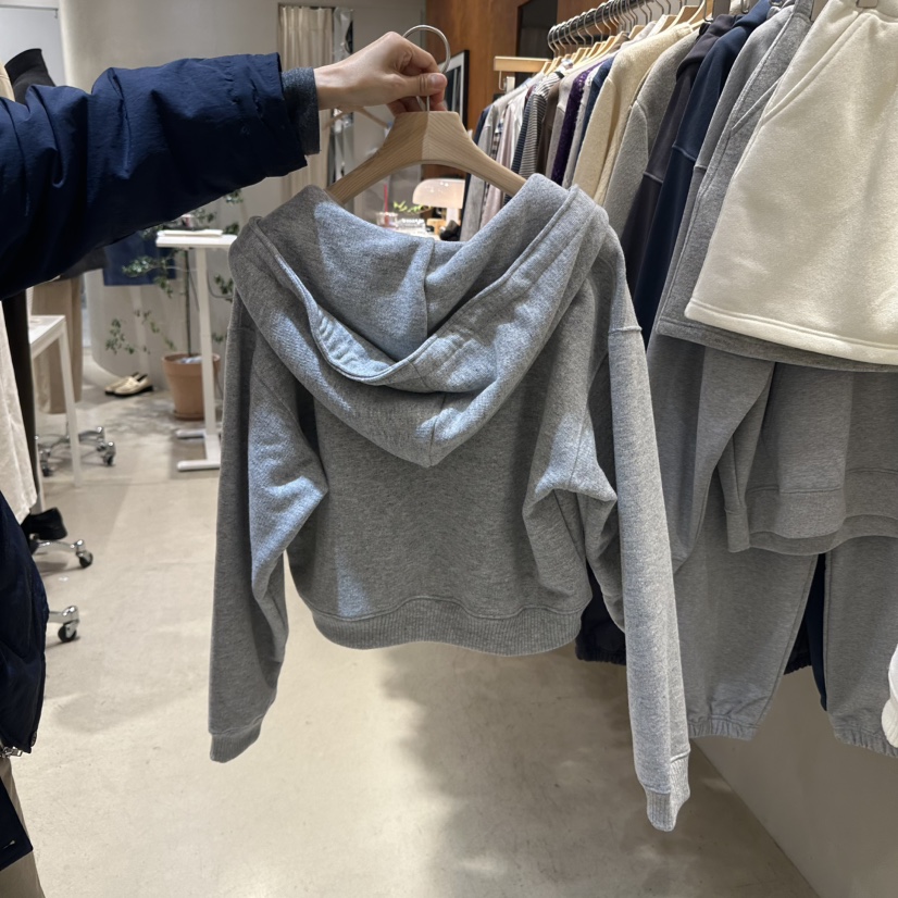 But ton/BOUTIQUE SEOUL-P韓國直郵東大門代購女裝新款休閑衛衣羊毛兜帽But ton/BOUTIQUE SEOUL衛衣