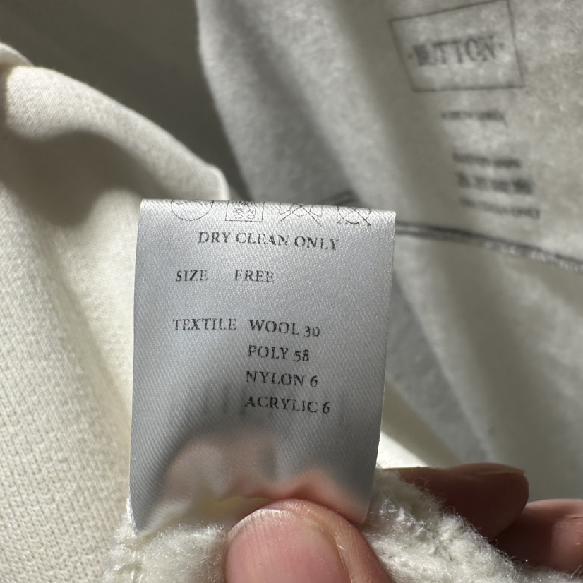 But ton/BOUTIQUE SEOUL-P韓國直郵東大門代購女裝新款休閑衛衣羊毛兜帽But ton/BOUTIQUE SEOUL衛衣
