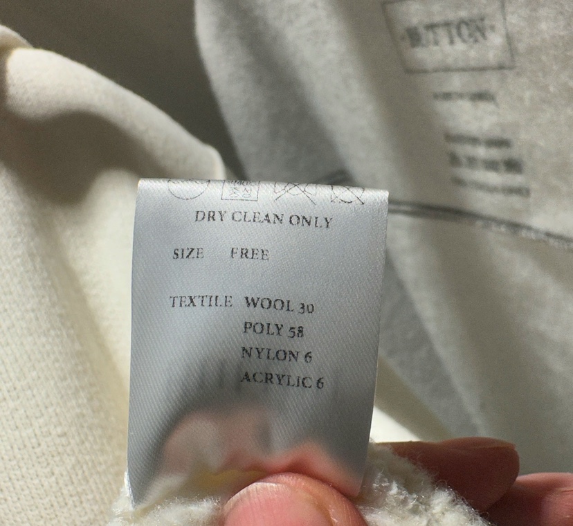 But ton/BOUTIQUE SEOUL-P直郵韓國代購女裝新款職業短裙羊毛But ton/BOUTIQUE SEOUL短裙