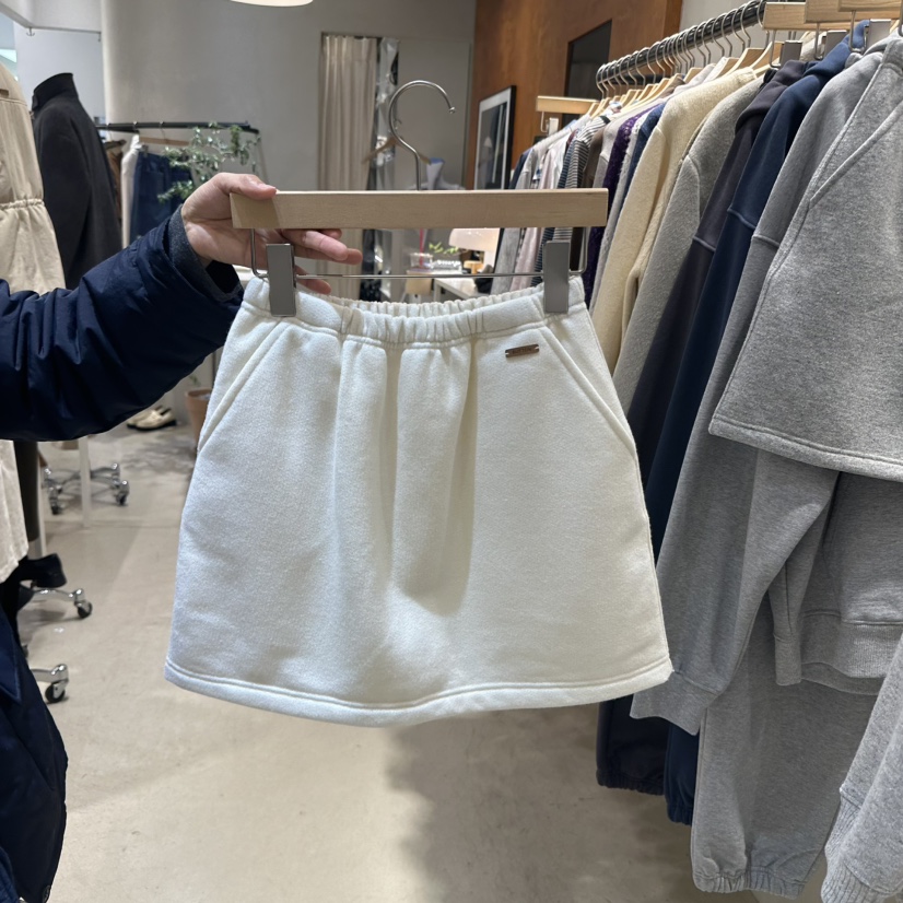 But ton/BOUTIQUE SEOUL-P直郵韓國代購女裝新款職業短裙羊毛But ton/BOUTIQUE SEOUL短裙