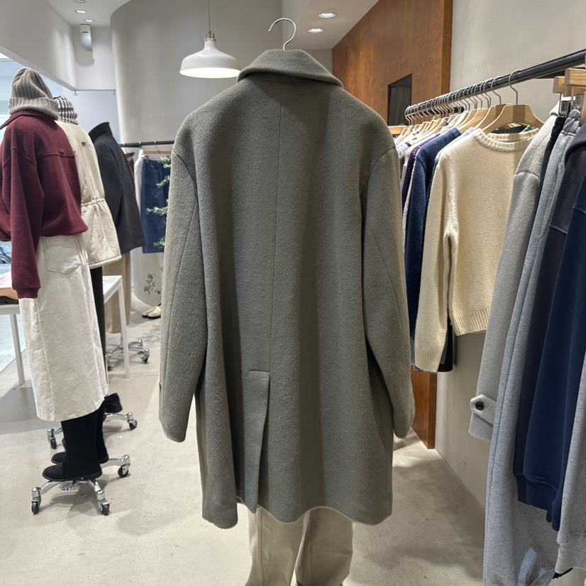 But ton/BOUTIQUE SEOUL-P韓國直郵女裝新款人氣中長款大衣But ton/BOUTIQUE SEOUL中長款大衣