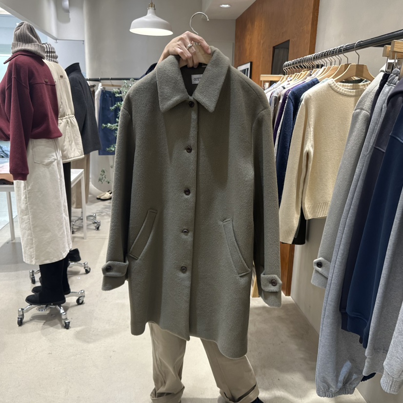 But ton/BOUTIQUE SEOUL-P韓國直郵女裝新款人氣中長款大衣But ton/BOUTIQUE SEOUL中長款大衣圖色2