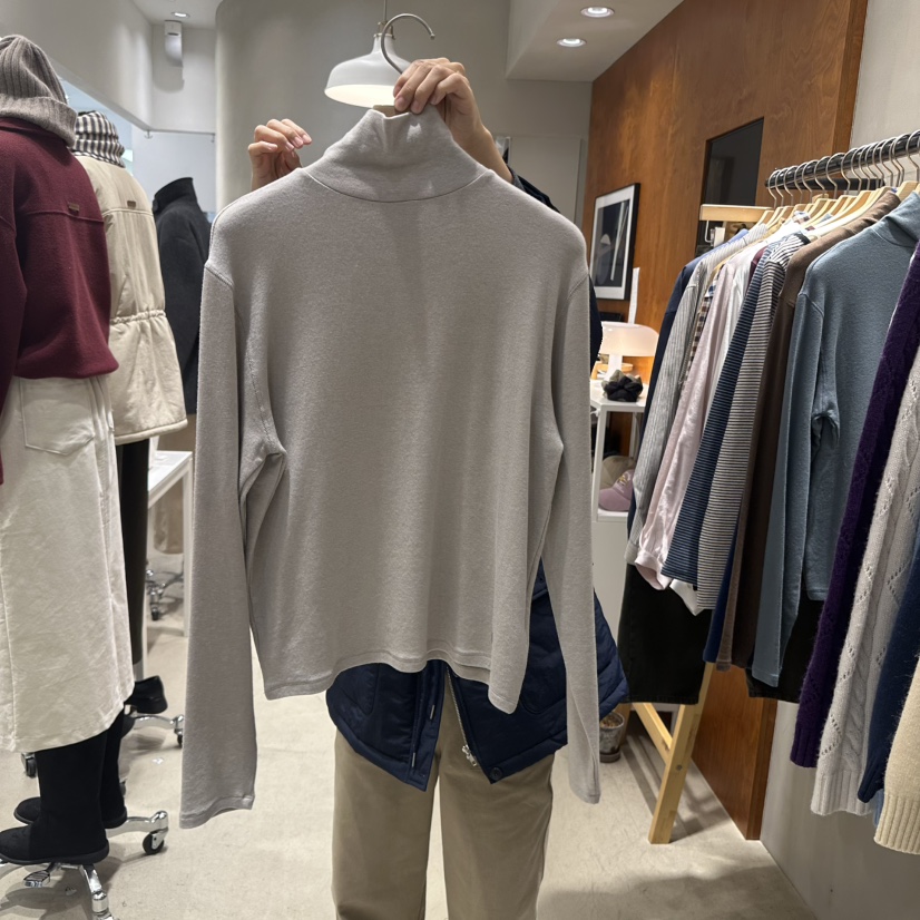 But ton/BOUTIQUE SEOUL-P直郵韓國代購女裝新款24秋冬長袖T恤But ton/BOUTIQUE SEOUL長袖T恤圖色2