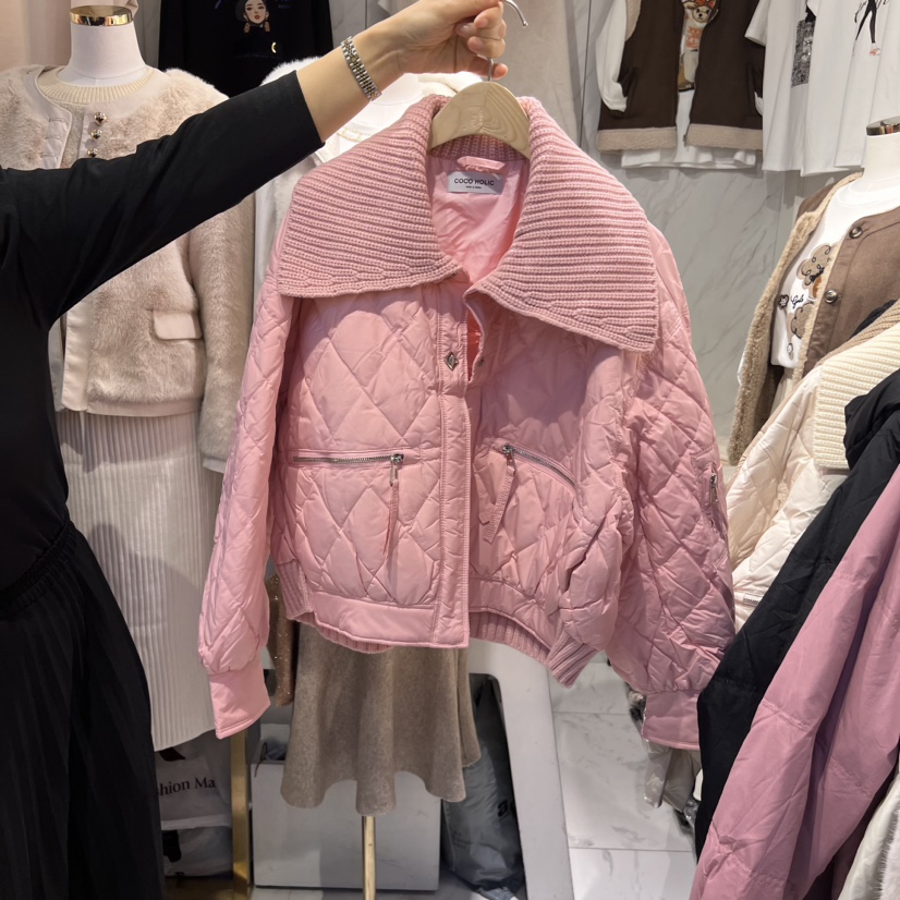 COCO HOLIC韓國直郵女裝新款熱賣職業推薦時尚短款羽絨服鴨絨COCO HOLIC短款羽絨服圖色2