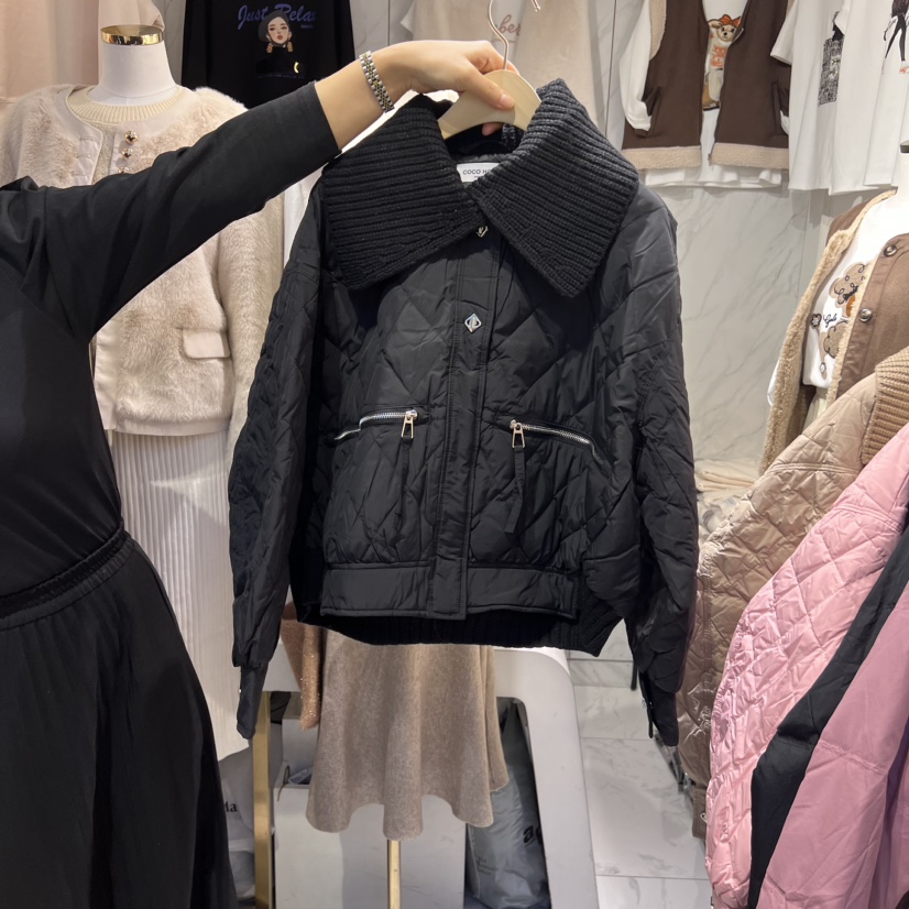 COCO HOLIC韓國直郵女裝新款熱賣職業推薦時尚短款羽絨服鴨絨COCO HOLIC短款羽絨服圖色4
