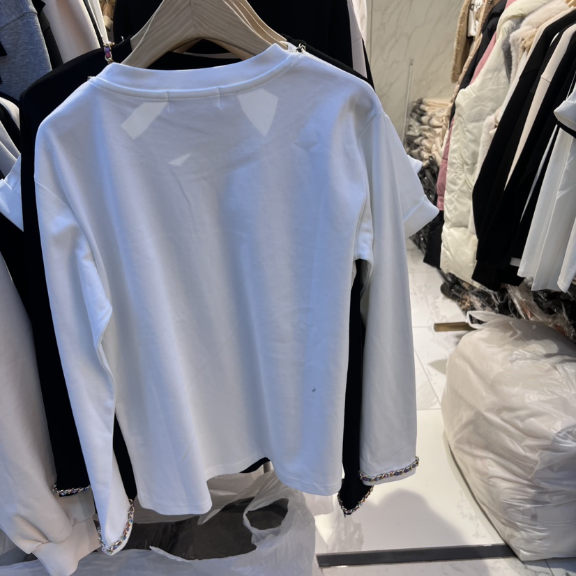 COCO HOLIC韓國直郵女裝新品推薦真品24秋冬休閑長袖T恤COCO HOLIC長袖T恤