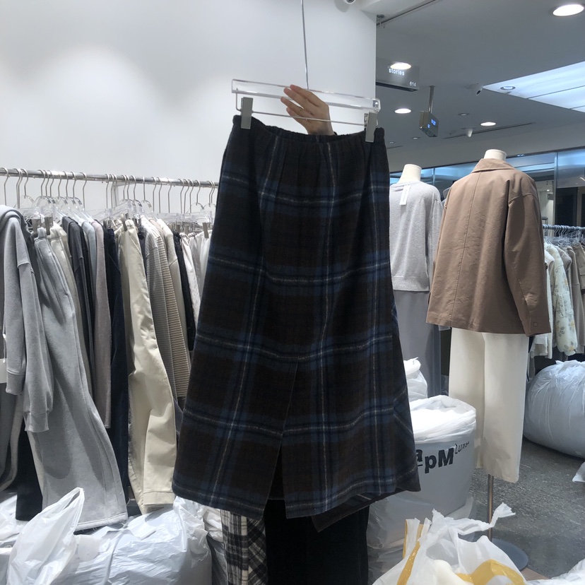 STORIES韓國直郵東大門代購女裝新款休閑真品職業推薦熱賣長裙STORIES長裙