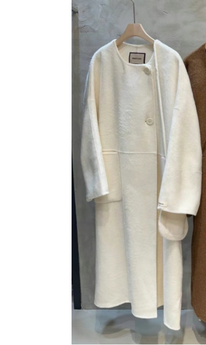 SIMPLE PARK/WMSTORY直郵韓國代購女裝新款休閑中長款大衣SIMPLE PARK/WMSTORY中長款大衣圖色1