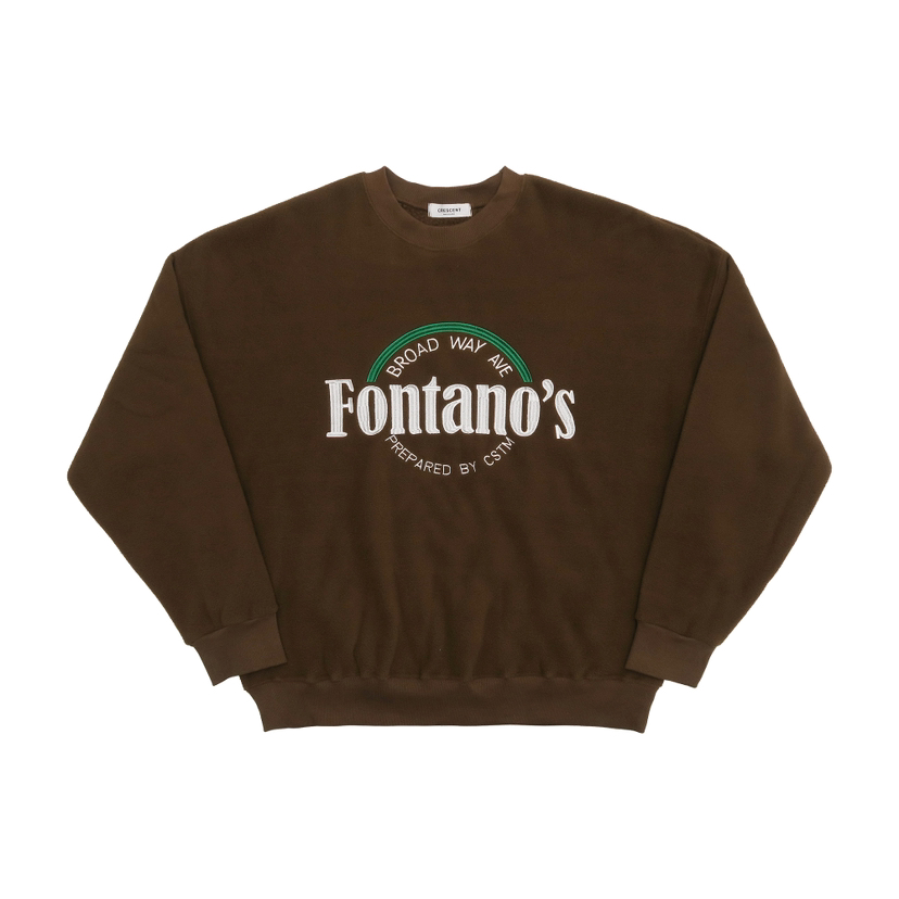 空韓國直郵女裝新款人氣時尚24秋冬職業真品推薦熱賣衛衣CRESCENT-男裝衛衣圖色2