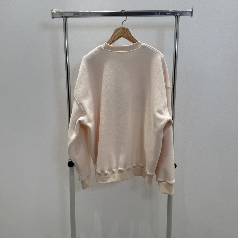 空韓國直郵東大門實拍女裝新款熱賣人氣推薦休閑24秋冬衛衣羊毛CRESCENT-男裝衛衣