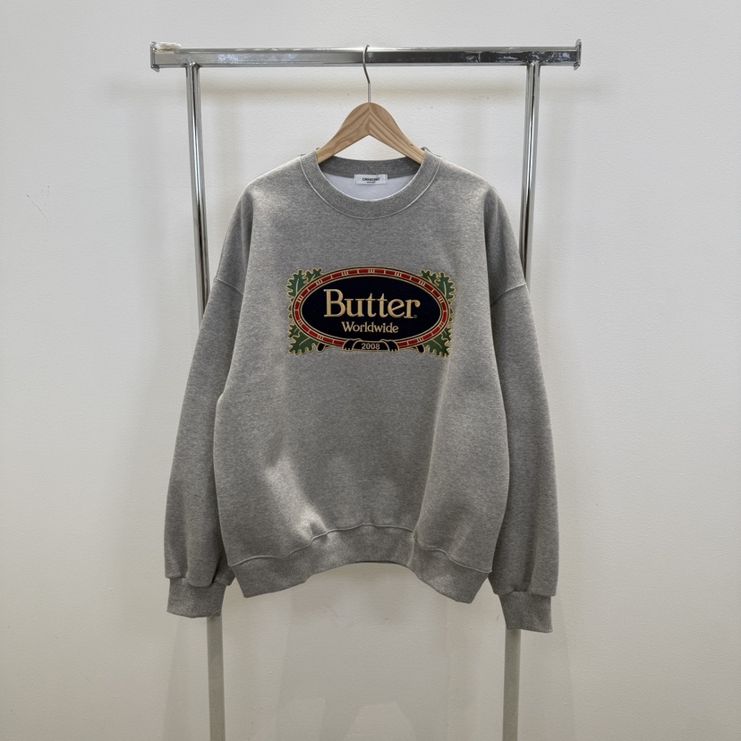 空直郵韓國代購女裝新品真品人氣時尚職業推薦熱賣衛衣拉絨CRESCENT-男裝衛衣圖色2