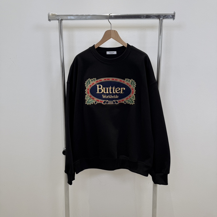 空直郵韓國代購女裝新品真品人氣時尚職業推薦熱賣衛衣拉絨CRESCENT-男裝衛衣圖色3