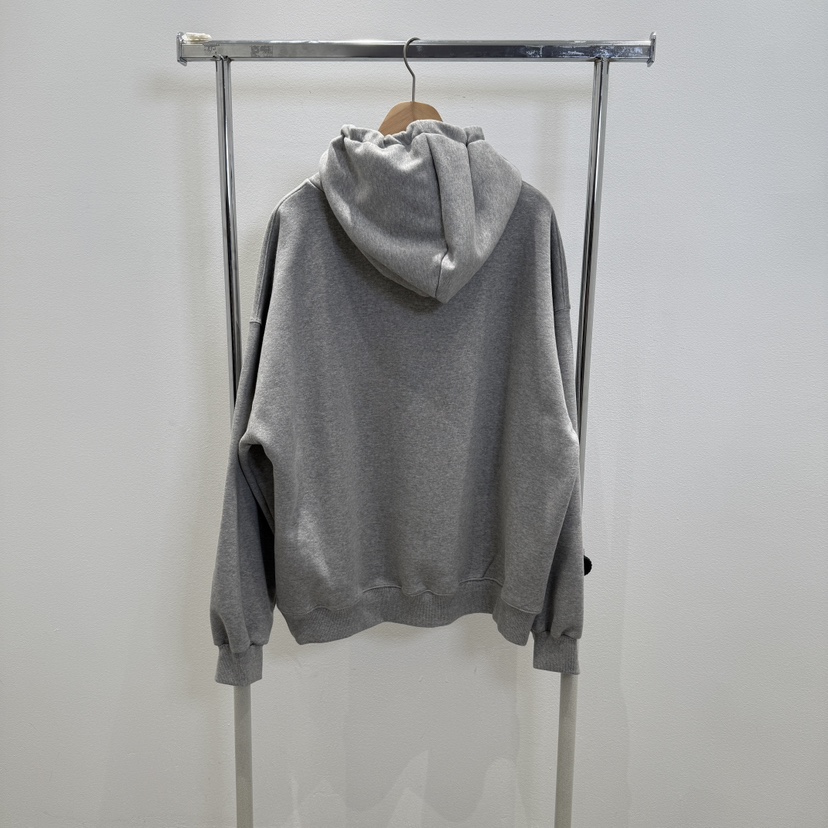 空韓國直郵女裝新品推薦人氣職業熱賣時尚24秋冬衛衣拉絨兜帽CRESCENT-男裝衛衣