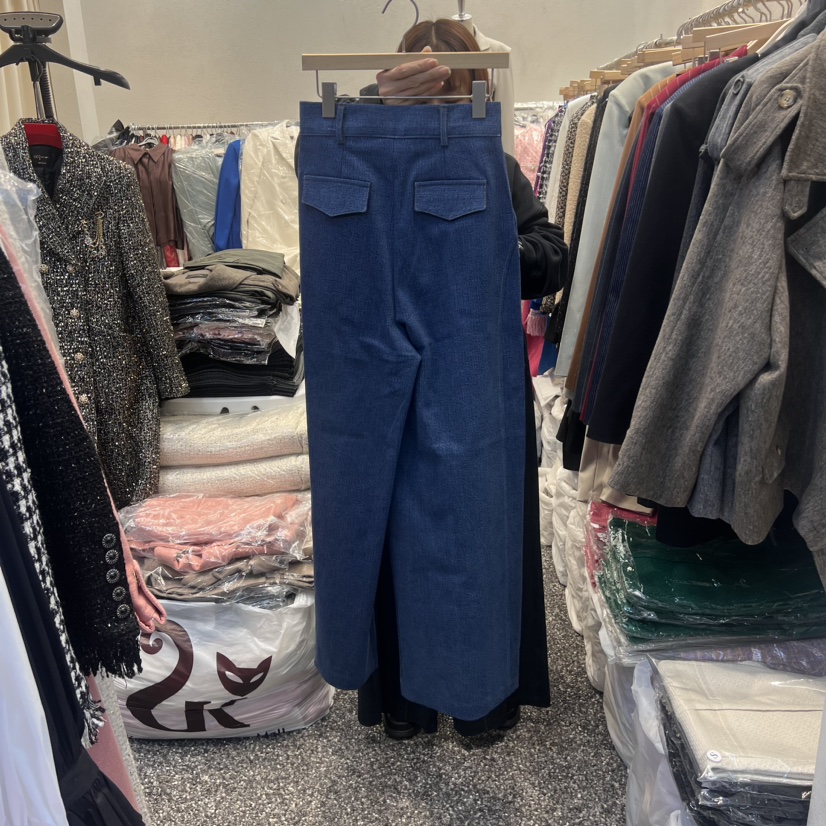 RIJINA直郵韓國代購女裝新品職業熱賣推薦真品24秋冬牛仔褲RIJINA牛仔褲