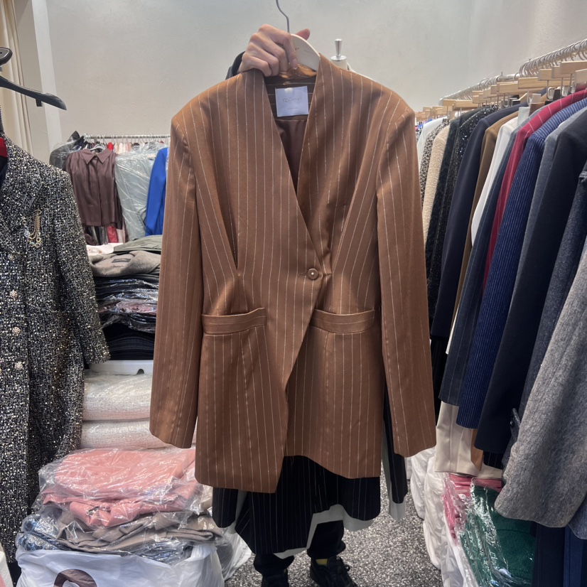 RIJINA韓國直郵女裝新款時尚真品人氣熱賣推薦休閑夾克羊毛RIJINA夾克圖色2