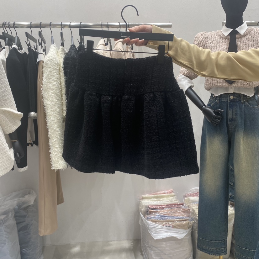 Lottimo韓國直郵女裝新品推薦24秋冬熱賣休閑時尚真品短裙LOTTIMO短裙