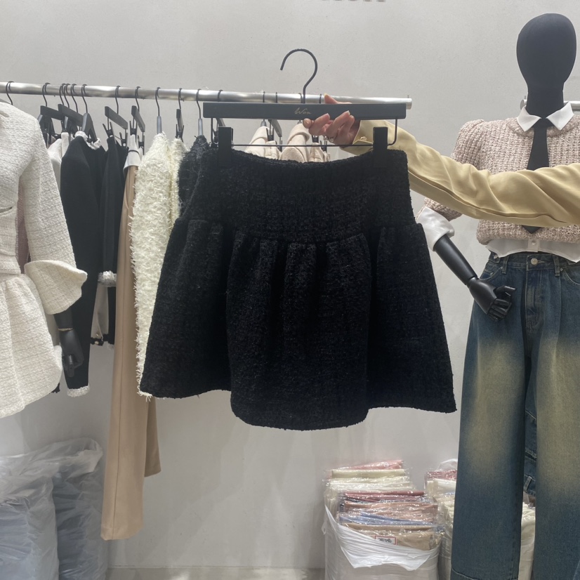 Lottimo韓國直郵女裝新品推薦24秋冬熱賣休閑時尚真品短裙LOTTIMO短裙圖色2
