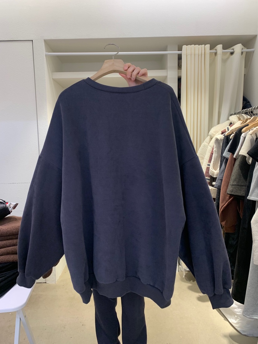 ir bien-P韓國代購女裝新品人氣時尚職業休閑衛衣加絨羊毛ir bien-P衛衣