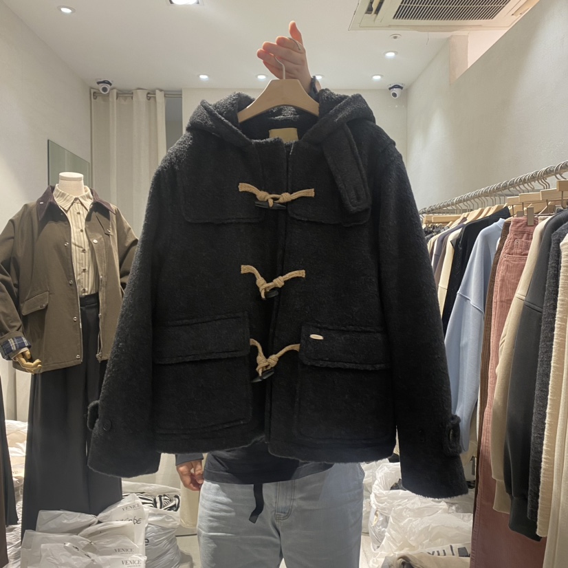 VENICE韓國代購女士新款熱賣人氣職業休閑推薦時尚短款大衣VENICE短款大衣圖色3