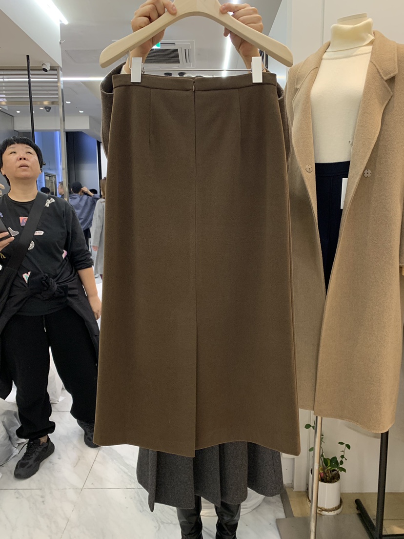 Fillmor東大門直郵女士新品推薦休閑時尚職業真品長裙含圍巾FILLMOR長裙