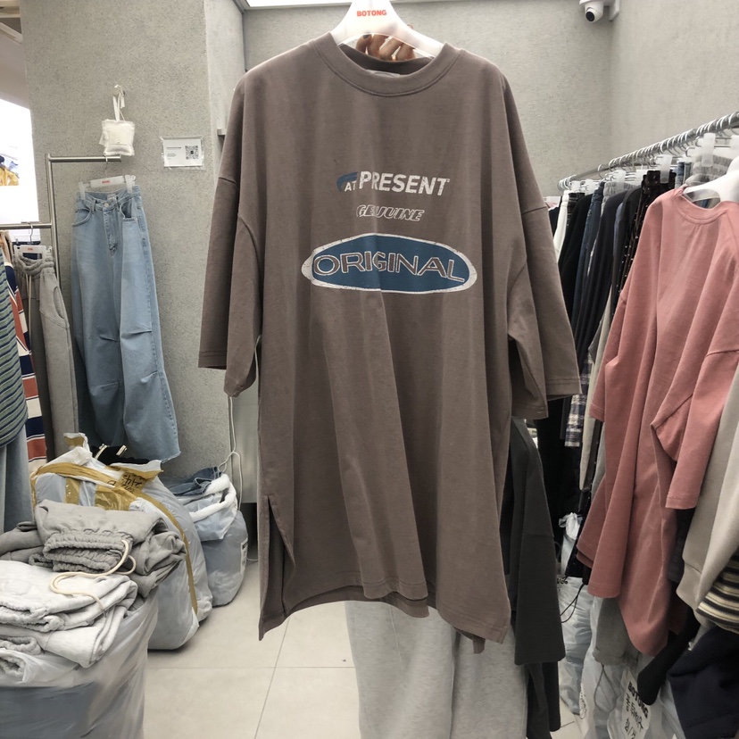BOTONG東大門直郵女裝新品熱賣休閑人氣時尚真品推薦職業T恤BOTONGT恤圖色2