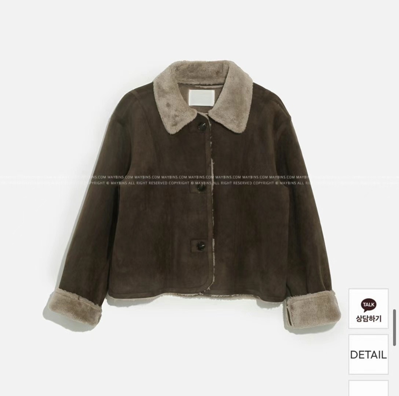 REBORN韓國直郵女士新品熱賣真品休閑24秋夏職業時尚夾克REBORN夾克圖色1