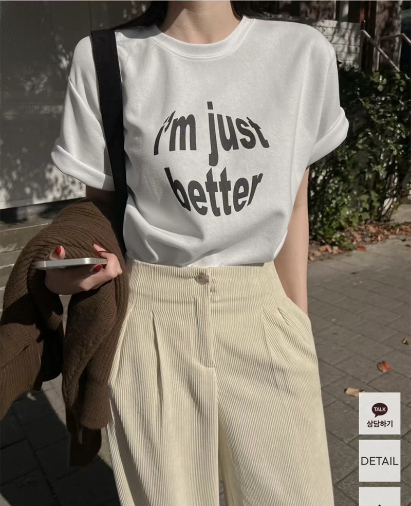 REBORN韓國代購女士新款24秋夏人氣職業時尚熱賣真品休閑T恤REBORNT恤圖色3