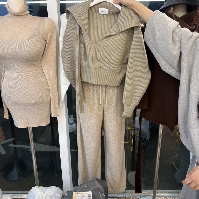BEIGE GRAY韓國直郵女裝新品真品職業休閑24秋夏時尚套裝BEIGE GRAY套裝圖色4
