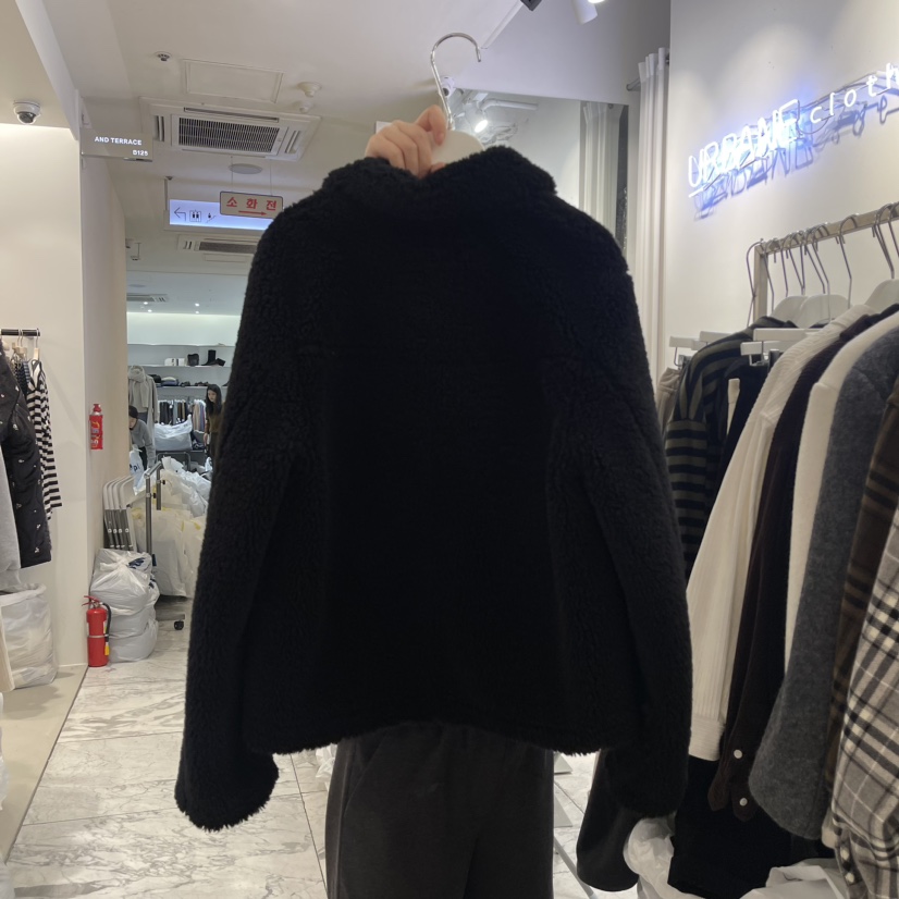 URBANE cloth東大門代購女裝新品推薦休閑職業時尚短款大衣URBANE cloth短款大衣