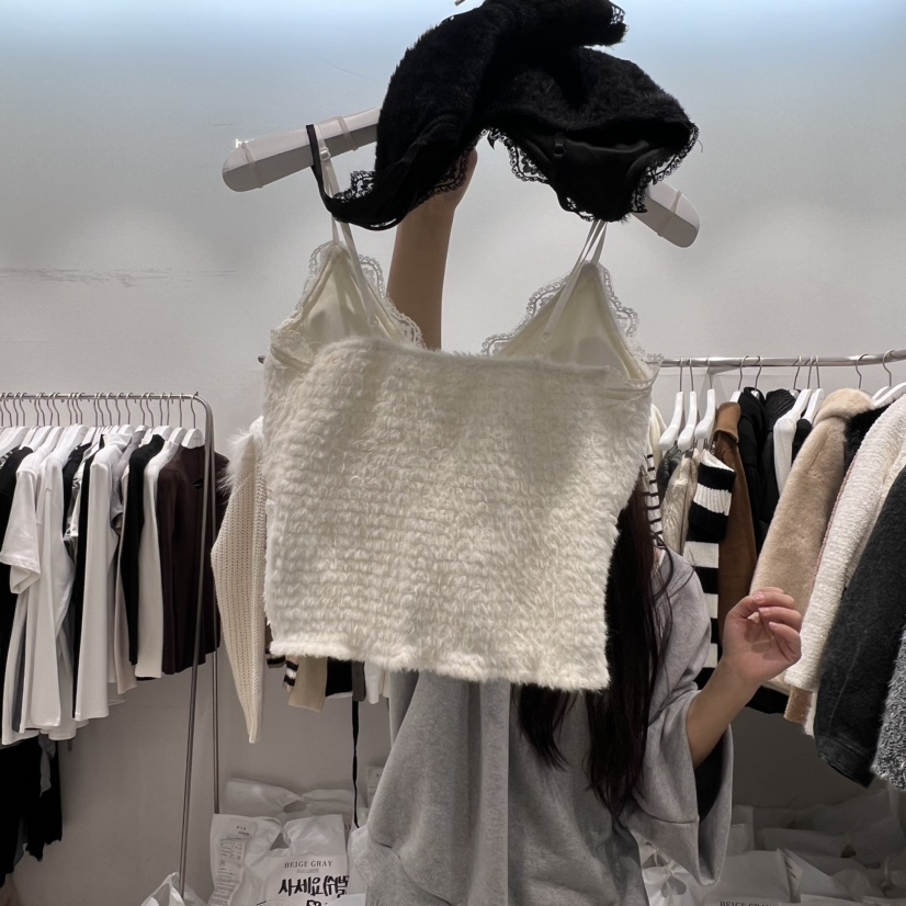 BEIGE GRAY東大門代購女裝新款人氣熱賣真品24秋夏吊帶背心BEIGE GRAY吊帶/背心