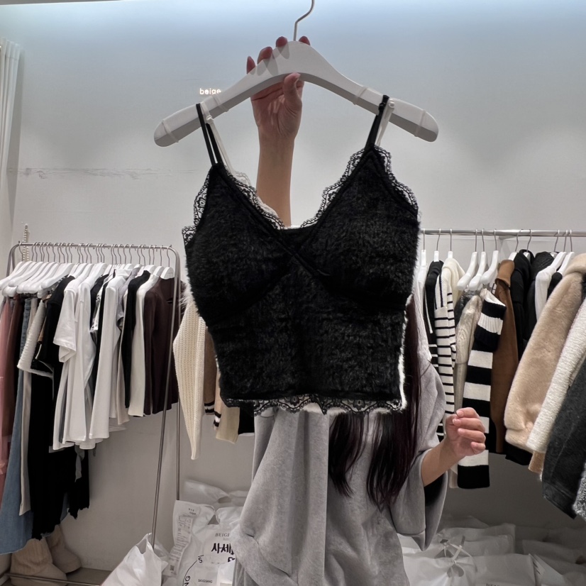 BEIGE GRAY東大門代購女裝新款人氣熱賣真品24秋夏吊帶背心BEIGE GRAY吊帶/背心圖色2