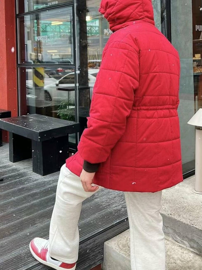 LIBERTE東大門直郵女裝新品熱賣職業休閑推薦24秋夏短款棉服填充LIBERTE短款棉服