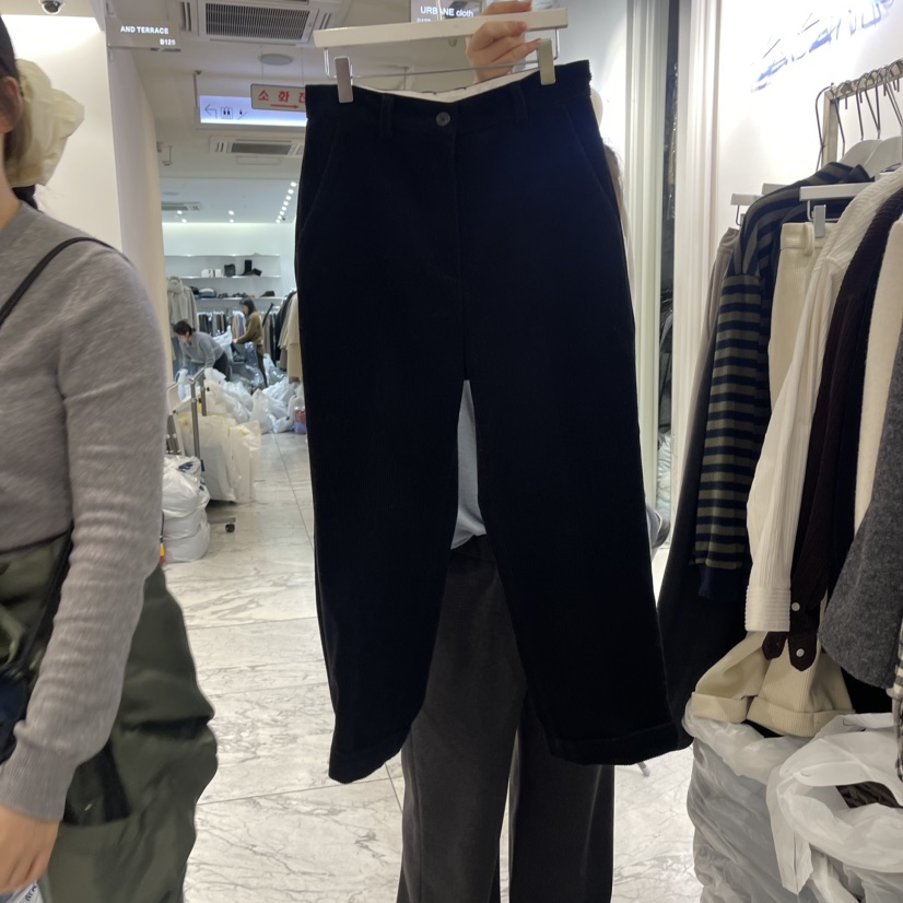 URBANE cloth韓國代購女裝新品熱賣人氣時尚休閑休閑褲加絨TRUE休閑褲圖色2