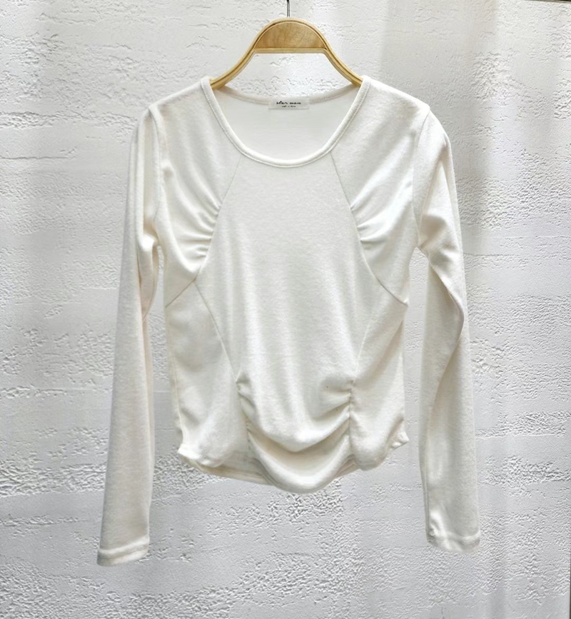 NEW RAINBOW東大門代購女裝新款職業推薦休閑真品24秋夏長袖T恤NEW RAINBOW長袖T恤圖色2