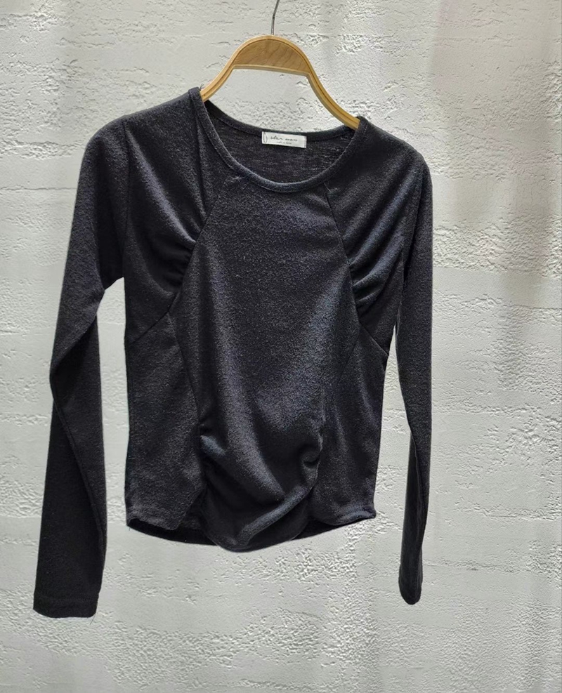 NEW RAINBOW東大門代購女裝新款職業推薦休閑真品24秋夏長袖T恤NEW RAINBOW長袖T恤圖色4