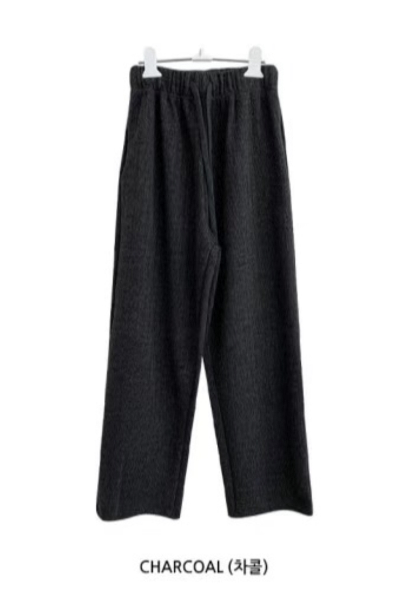 WEEKPLAN韓國直郵東大門實拍女裝新品真品24秋冬職業休閑褲BLACKPIG休閑褲