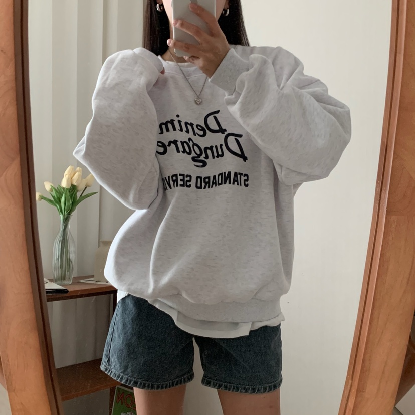 FROMJINI韓國直郵東大門代購女裝新款職業時尚24秋冬衛衣FROMJINI衛衣