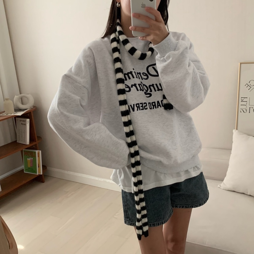 FROMJINI韓國直郵東大門代購女裝新款職業時尚24秋冬衛衣FROMJINI衛衣