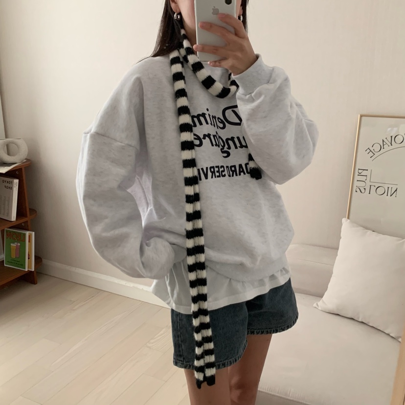 FROMJINI韓國直郵東大門代購女裝新款職業時尚24秋冬衛衣FROMJINI衛衣